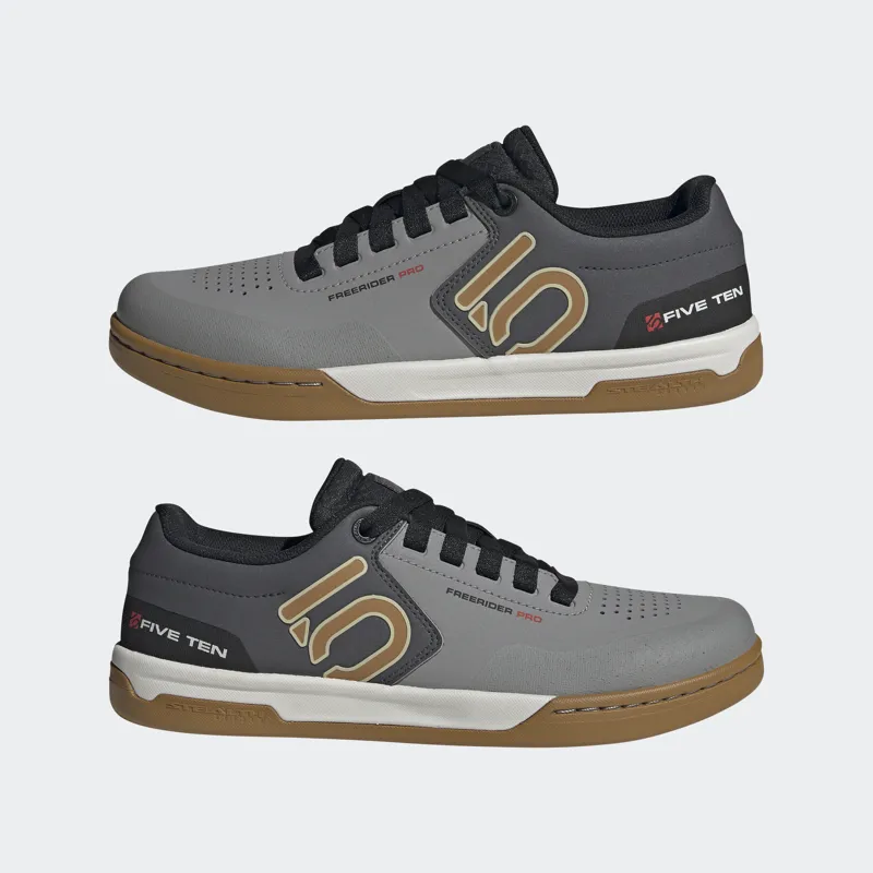 FiveTen Freerider Pro Flat MTB Shoe - Grey Three / Bronze Strata-8